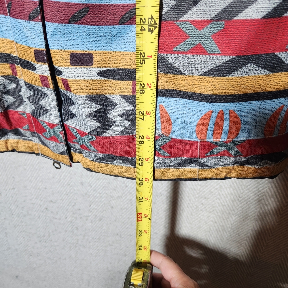 Roxy Size L Long Slim Fit Ski Snowboard 10K Sherpa Inside Blue Red Hooded Jacket - Picture 7 of 15